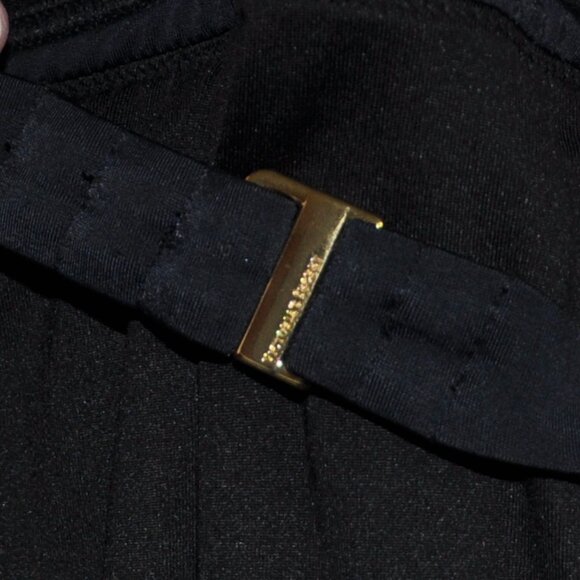 VICTORIA'S SECRET Twist Halter Tummy Control One-Piece Ruched Swim Bathing Suit - Picture 9 of 14